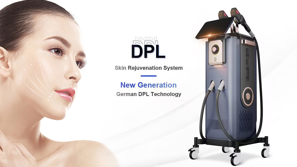 DPL 2-in-1 hair removal machine